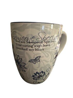 Someone Special Floral Ceramic Mug By Mark My Words 2017 Microwave & Dishwasher